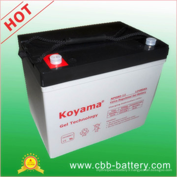 Batterie pour bateaux électriques européenne de haute qualité 80ah 12V Npg80-12